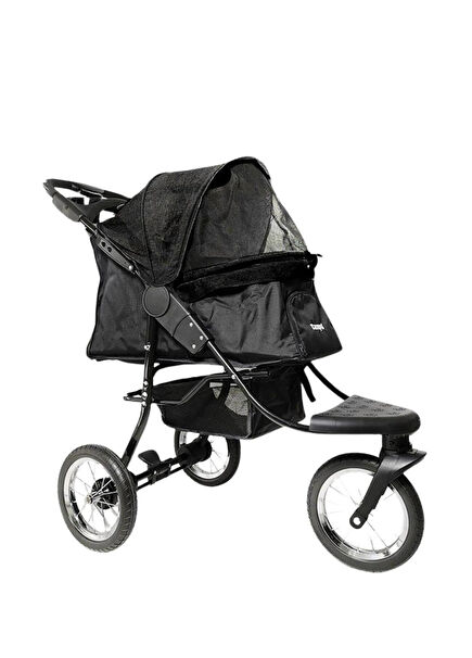 Ricciardo Black Cat and Dog Transport Trolley