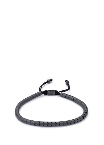 Oxide Rolo Hematite Men's Bracelet