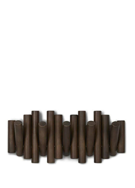 Picket Walnut Color Multi-Hanger