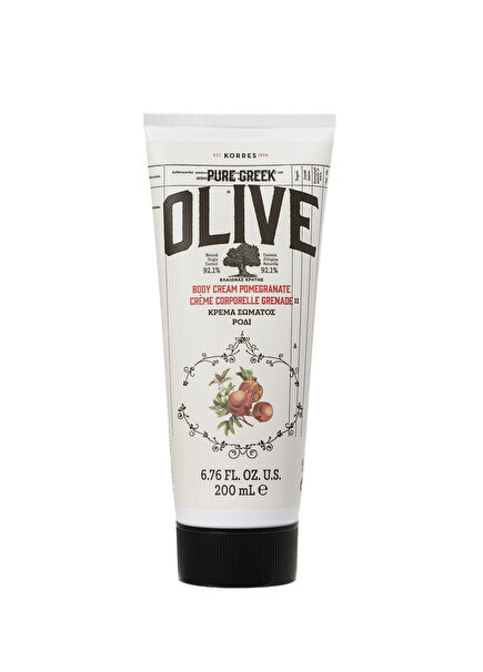 Pure Greek Olive Body Cream Pomegranate Pomegranate Pure Olive Oil Body Cream 200 ml
