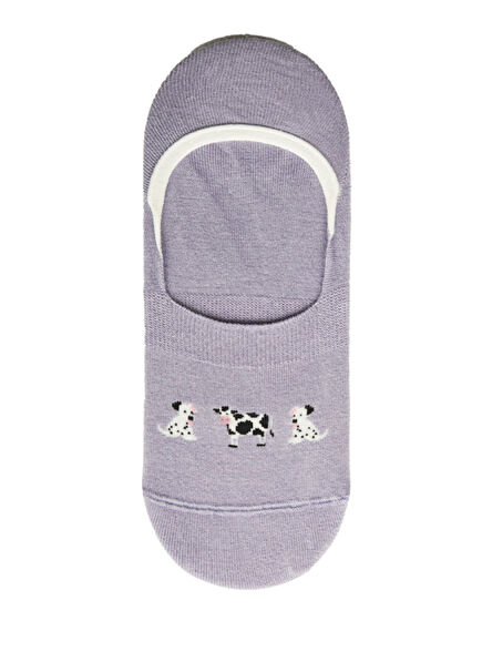 Cow Patterned Bamboo Women's Ballet Flats