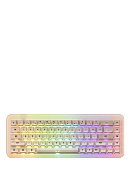 YU01 Antique Jade RGB Kablosuz Hotswap Mekanik Gaming Klavye