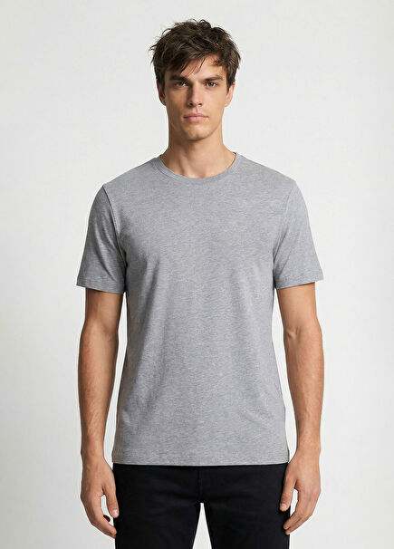Gri Melanj Basic T-shirt