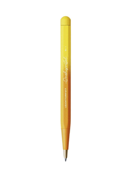 372934 Drehgriffel Nr. 1 Lemon 2025 Limited Handmade Gradient Edition Rising Sun Ballpoint Pen