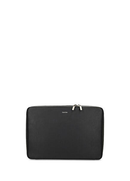 Sleek Folio Black Laptop Sleeve