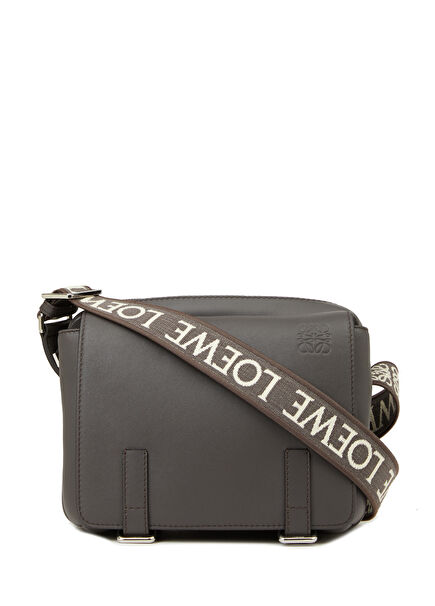 Military Messenger Xs Dark Grey Men's Leather Case