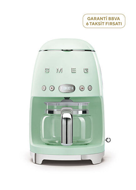 50's Style Pastel Yeşil Filtre Kahve Makinesi