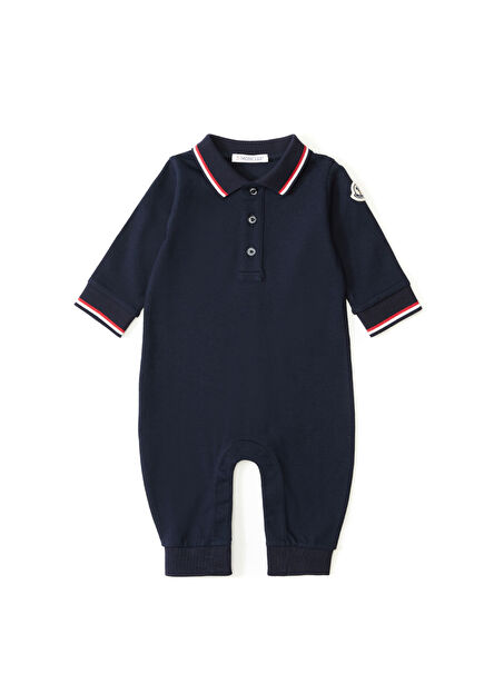 Navy Blue Baby Boy Jumpsuit