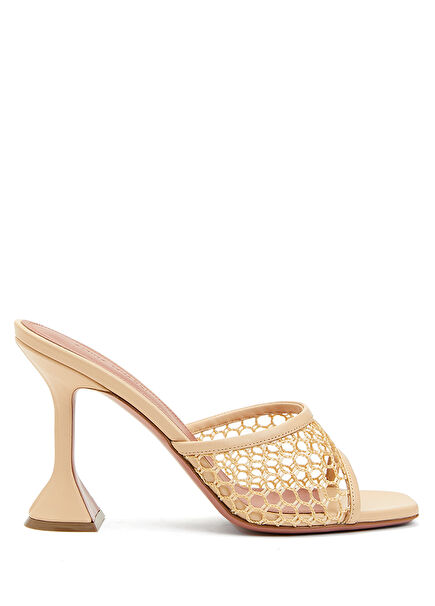 Lupita Net Beige Women's Slippers