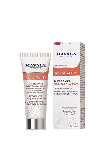 Skin Vitality Baby Skin Glow Sleeping Mask Face Cream 65 ml