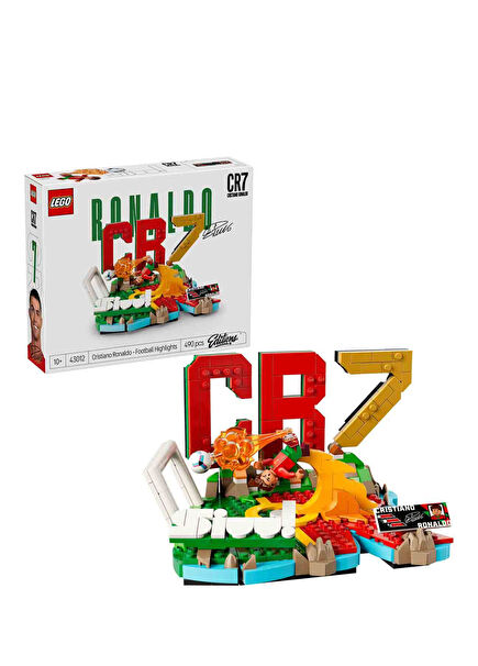 Editions Cristiano Ronaldo Unforgettable Football Moments 490 Pieces 10+ Years Building Toy