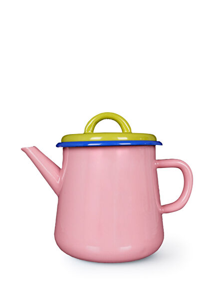 Colorama Pembe Emaye Demlik