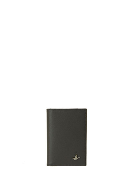 Siyah Erkek Deri Kartlık