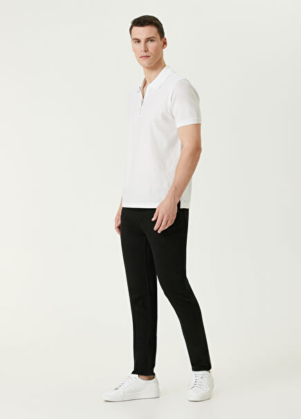 Modern Slimmy Tapered Siyah Jean Pantolon