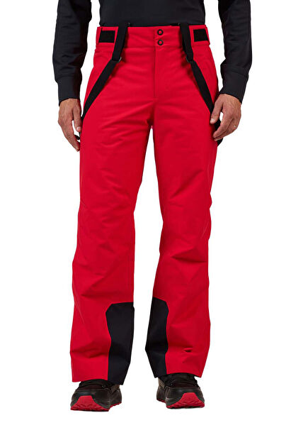Insulated Ski Kırmızı Erkek Kayak Pantolonu