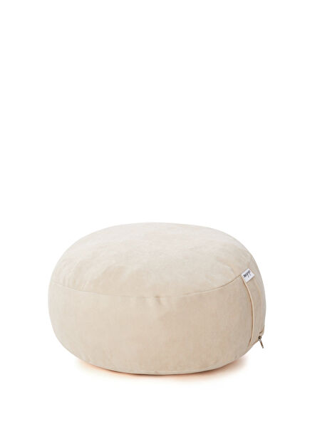 Ecru Meditation Cushion 40 cm