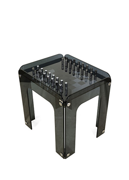 Siyah Kristal Dizayn Satranç