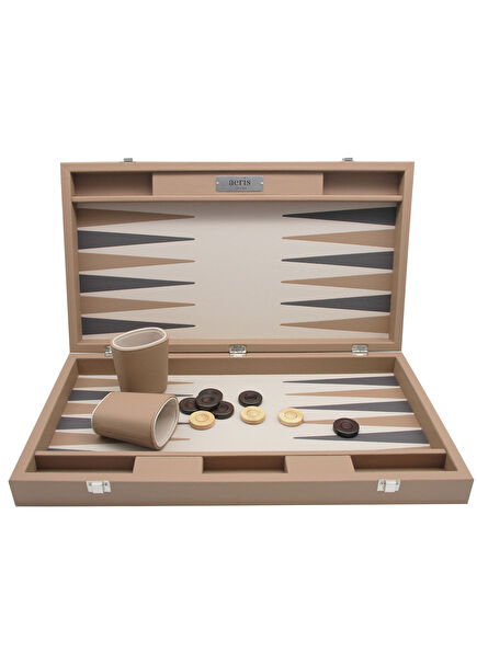 Mink Leather Cover Backgammon