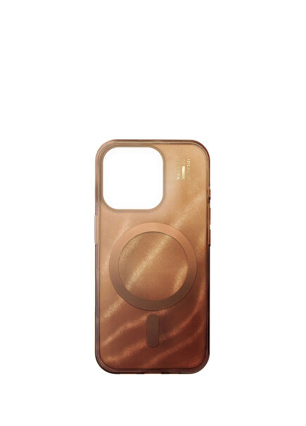 Iphone 13/14/15/16e Glitter Glow Mocha Mousse Magsafe Compatible Phone Case