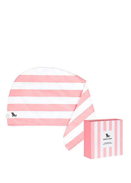 Cabana Malibu Pink Women's Hair Towel