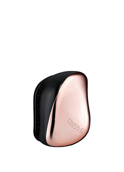 Compact Styler Rose Gold Black Hair Brush