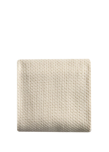 Ekru Maison Selene Throw Tek Kişilik Koltuk Örtüsü 140 x 190 cm