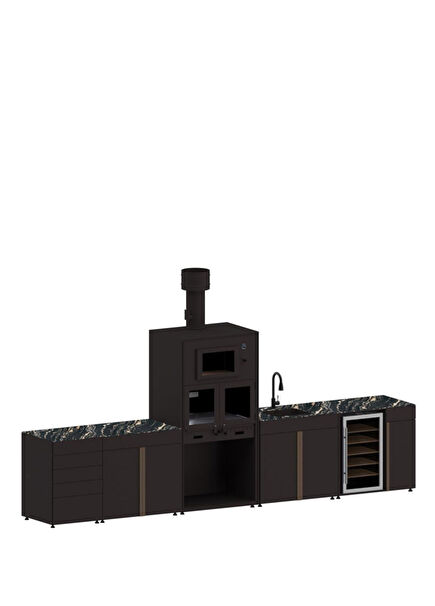 Pure 5104 5 Module Garden Kitchen Set