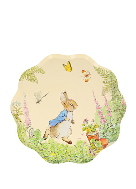 Peter Rabbit 8'li Kağıt Parti Tabağı