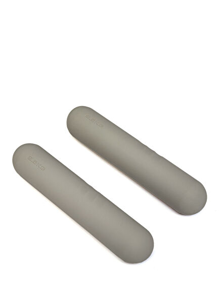 Gri Silikon Pilates Dambılı 2,5 kg