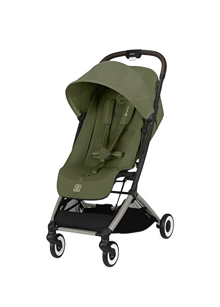 Cybex Kabin Boy | Orfeo Taupe | Moss Green