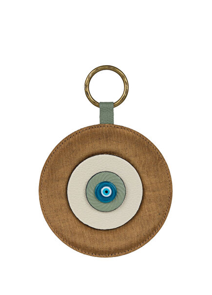 Signature Göz Kutnu Kahverengi Cam Nazarlık