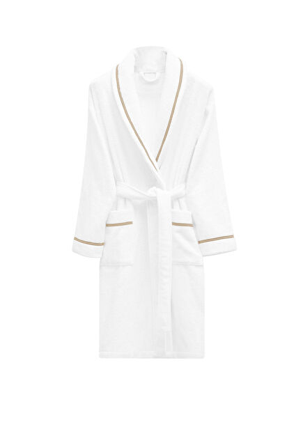 Trio Vizon Pamuklu Unisex Bornoz