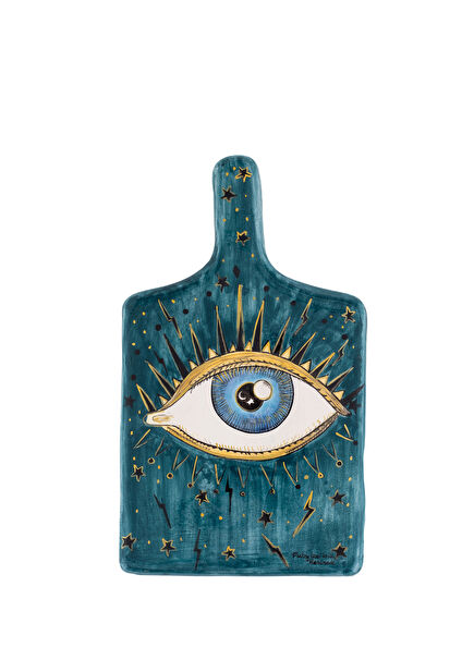 Inner Eye Collection Handmade Seramik Peynir Tahtası