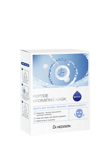 Peptit İçerikli Nemlendirici Kâğıt Yüz Maskesi 10 × 23 gr