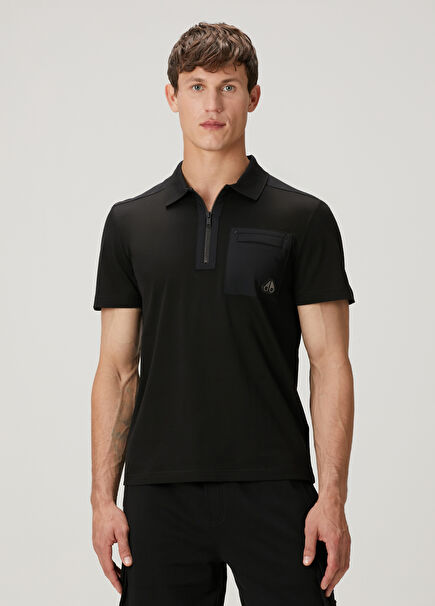 Dalon Siyah Polo Yaka T-shirt