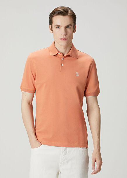 Orange Polo T-Shirt