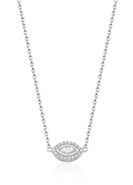 Women's Gold Necklace With Diamonds