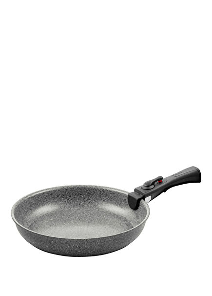 Torre Grey Aluminium Frying Pan and Handle 28 cm