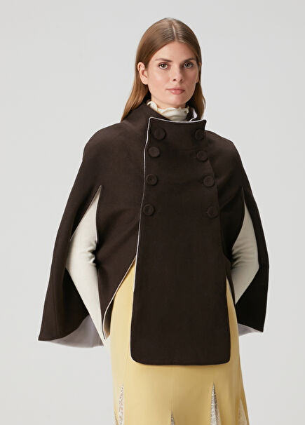 Ren Çift Taraflı Pelerin