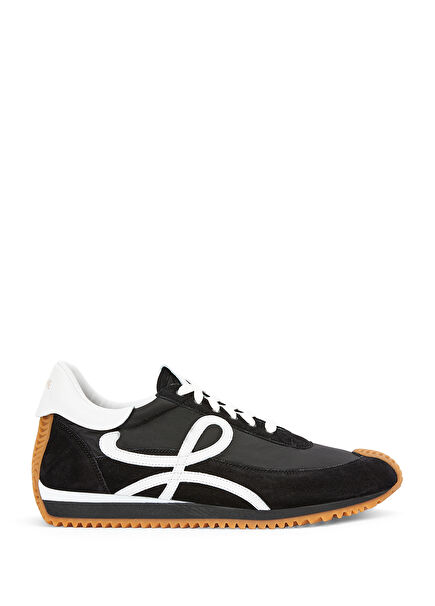 Black Logo Detailed Men's Sneakers