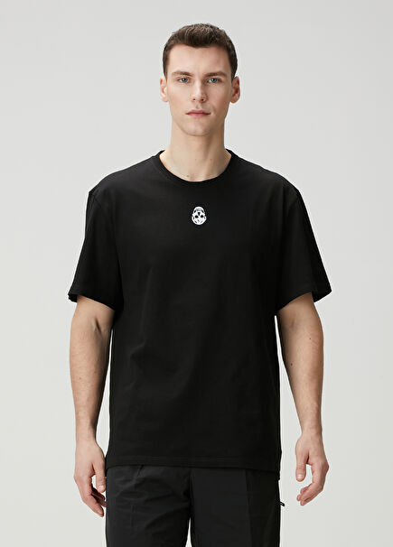 Black Skull Printed T-Shirt