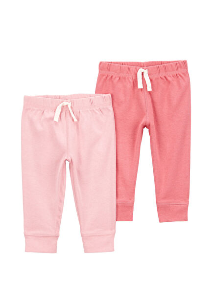 Patterned Baby Girl 2-Piece Pants Set