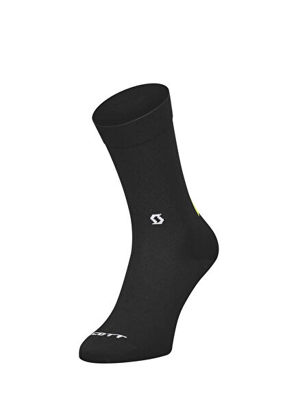 Performance Sram Crew Black Unisex Sports Socks