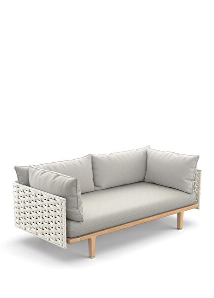 Sealine Silver Beige Double Garden Sofa