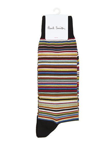 Multicolored Men's Silk Stockings