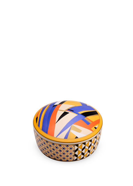 Living Porcelain Decorative Box with Lid