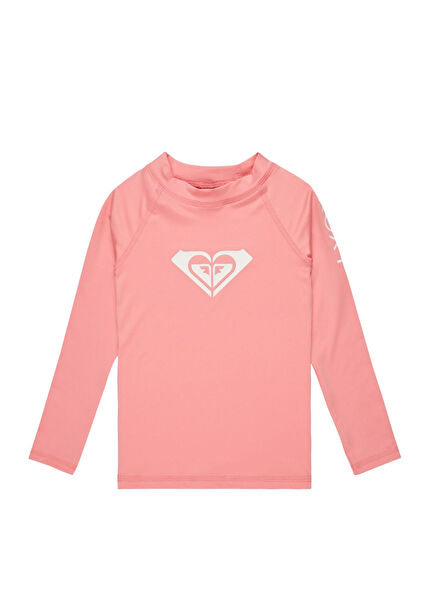 Whole Hearted LS Lycra Pink Long Sleeve Swimmer Girls Sport T-Shirt