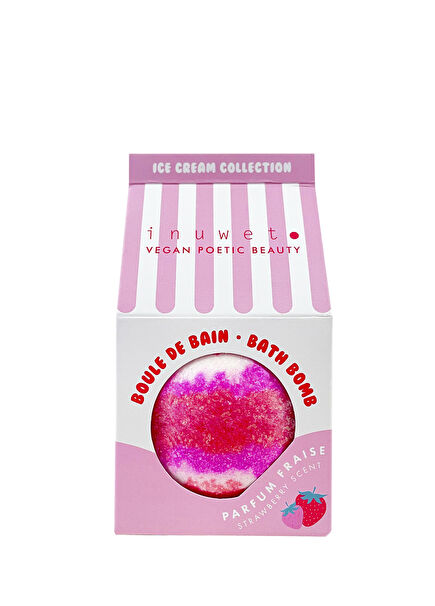 Ice Cream Çilek Banyo Bombası