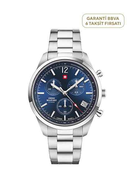 SM34097.03 Gümüş Çelik Erkek Kol Saati