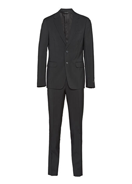 Single Breasted Wool and Cashmere Suit